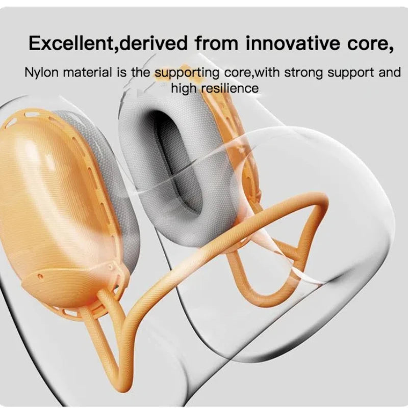 Memory Foam Travel Pillow with Earmuffs