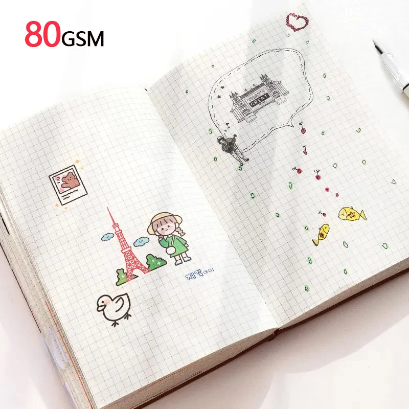 A5 Grid Traveler’s Journal