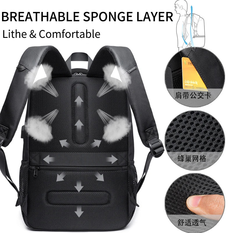 Bange Men's Laptop Travel Backpack