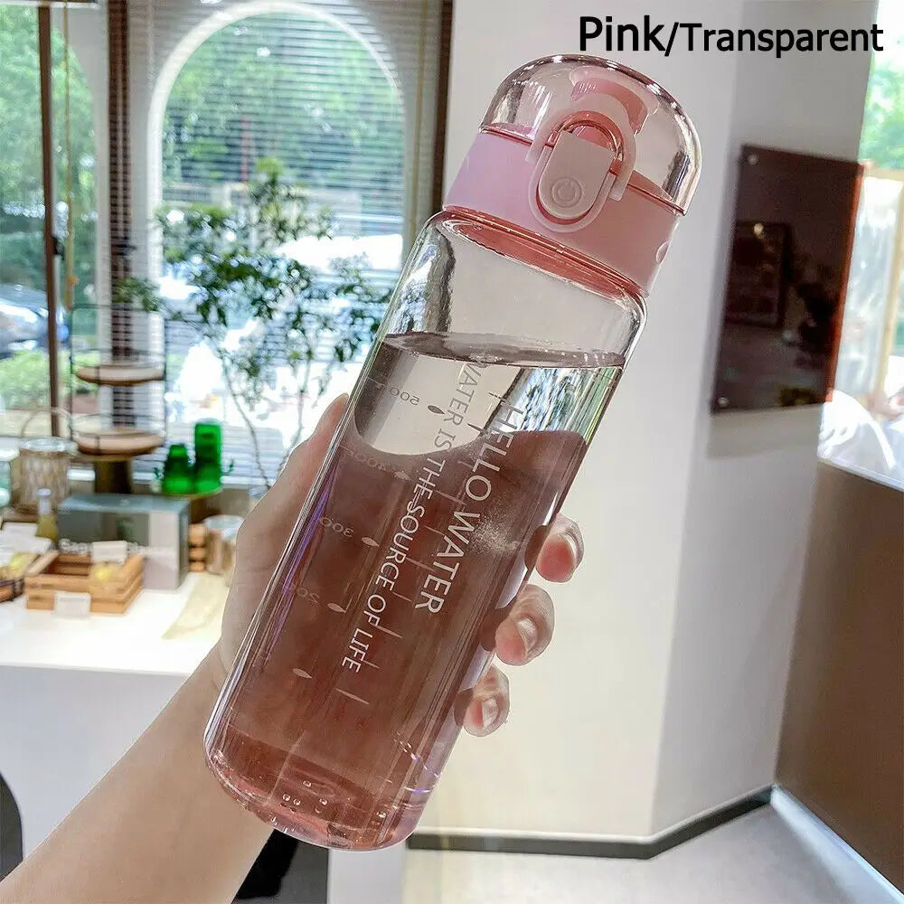 Transparent Leakproof Water Bottle