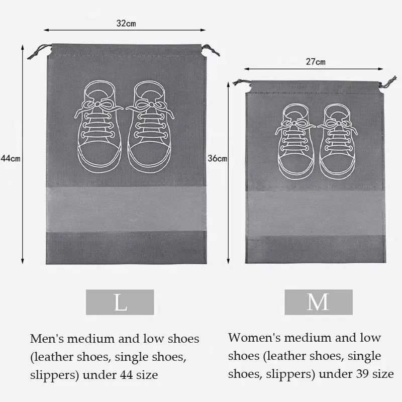 Portable Shoe Storage Organizer Bags