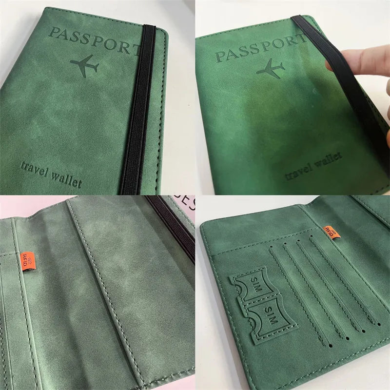 RFID Passport Wallet Case