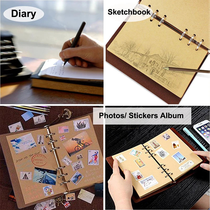 Retro Leather Traveler’s Notebook