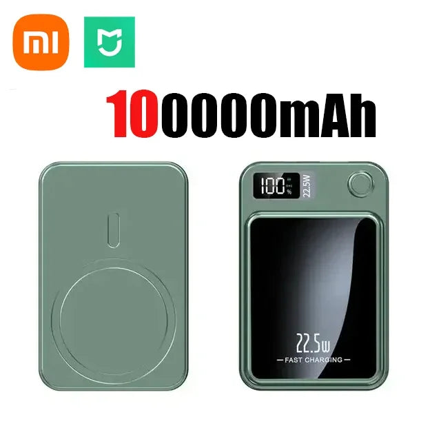 100,000mAh Magnetic Wireless Power Bank