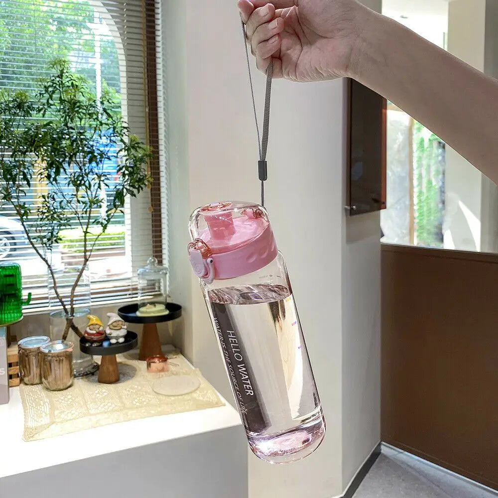 Transparent Leakproof Water Bottle
