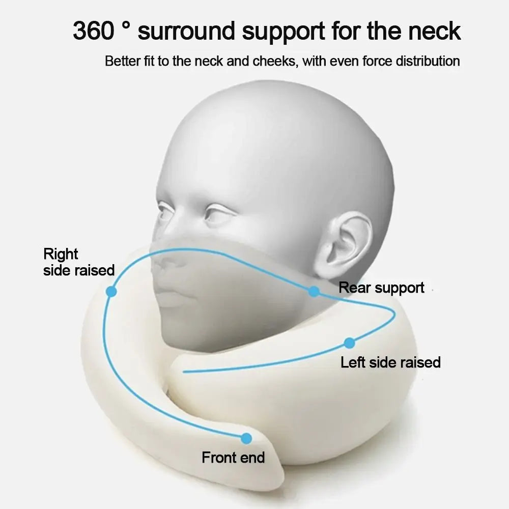 Adjustable Memory Foam Neck Pillow