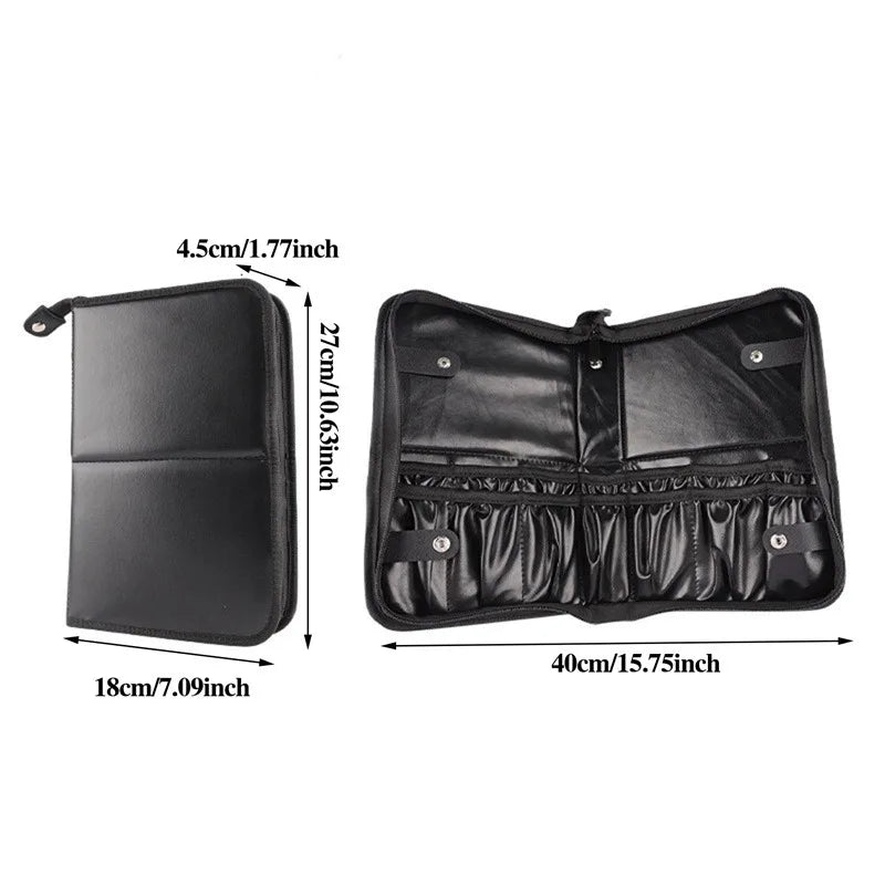 Foldable Makeup Brush Bag
