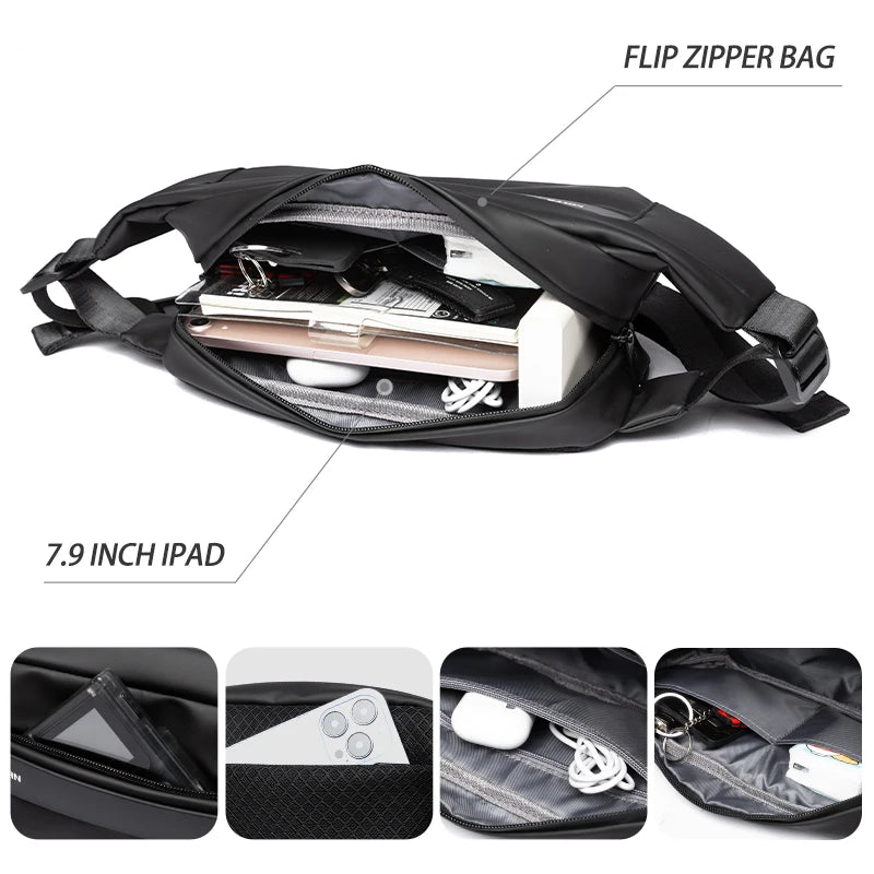 Waterproof Crossbody Sling Bag