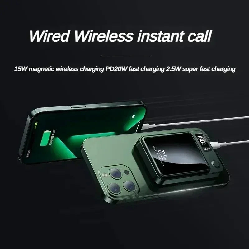 100,000mAh Magnetic Wireless Power Bank
