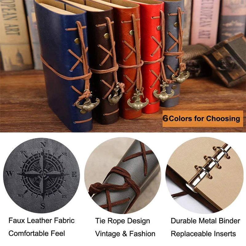 Retro Leather Traveler’s Notebook