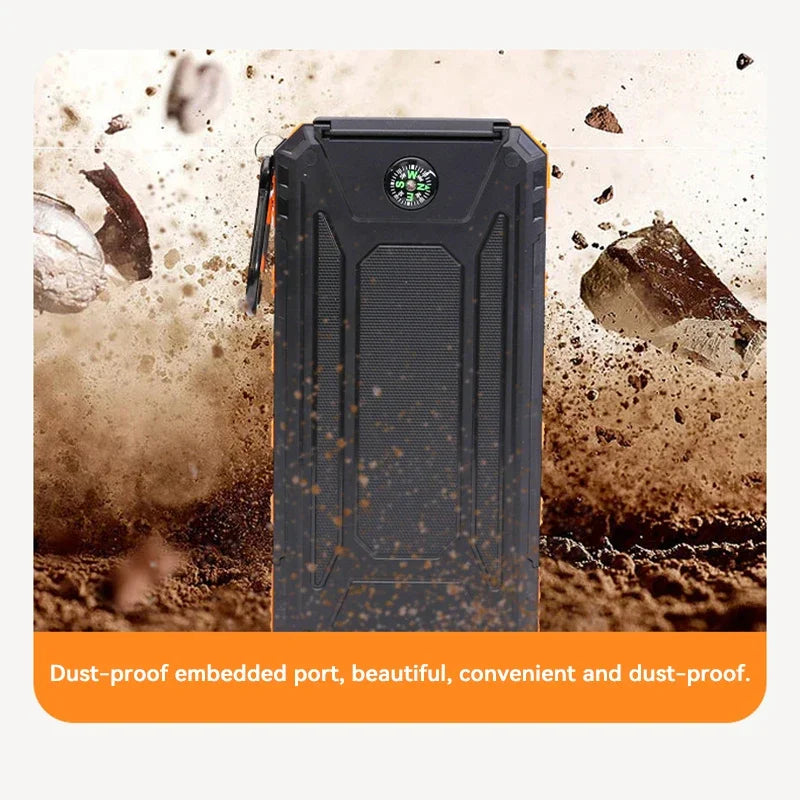 200,000mAh Solar Power Bank