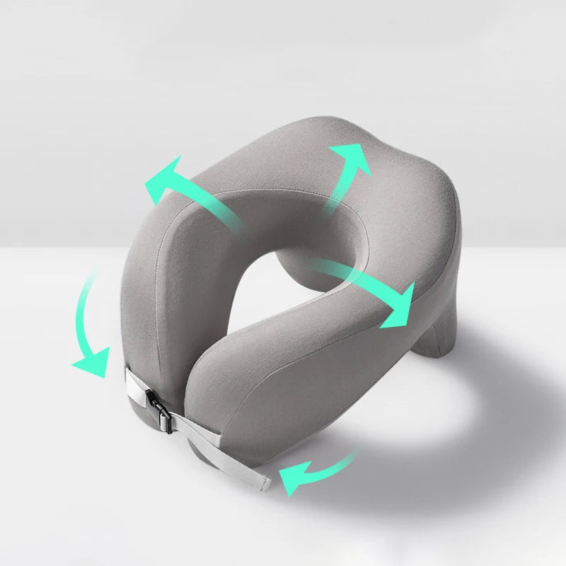 Pure Memory Foam U-Shape Travel Pillow