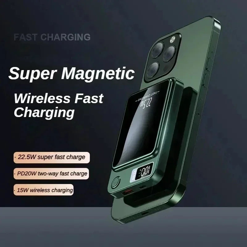 100,000mAh Magnetic Wireless Power Bank