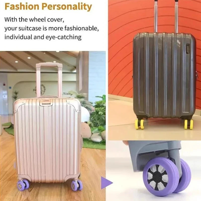 Silicone Luggage Wheel Protectors