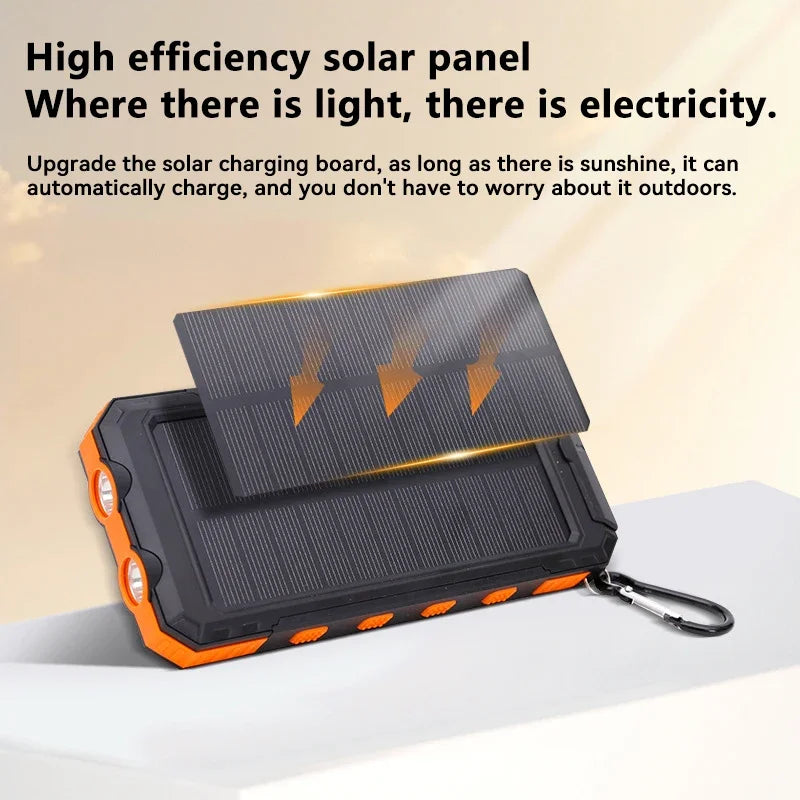 200,000mAh Solar Power Bank