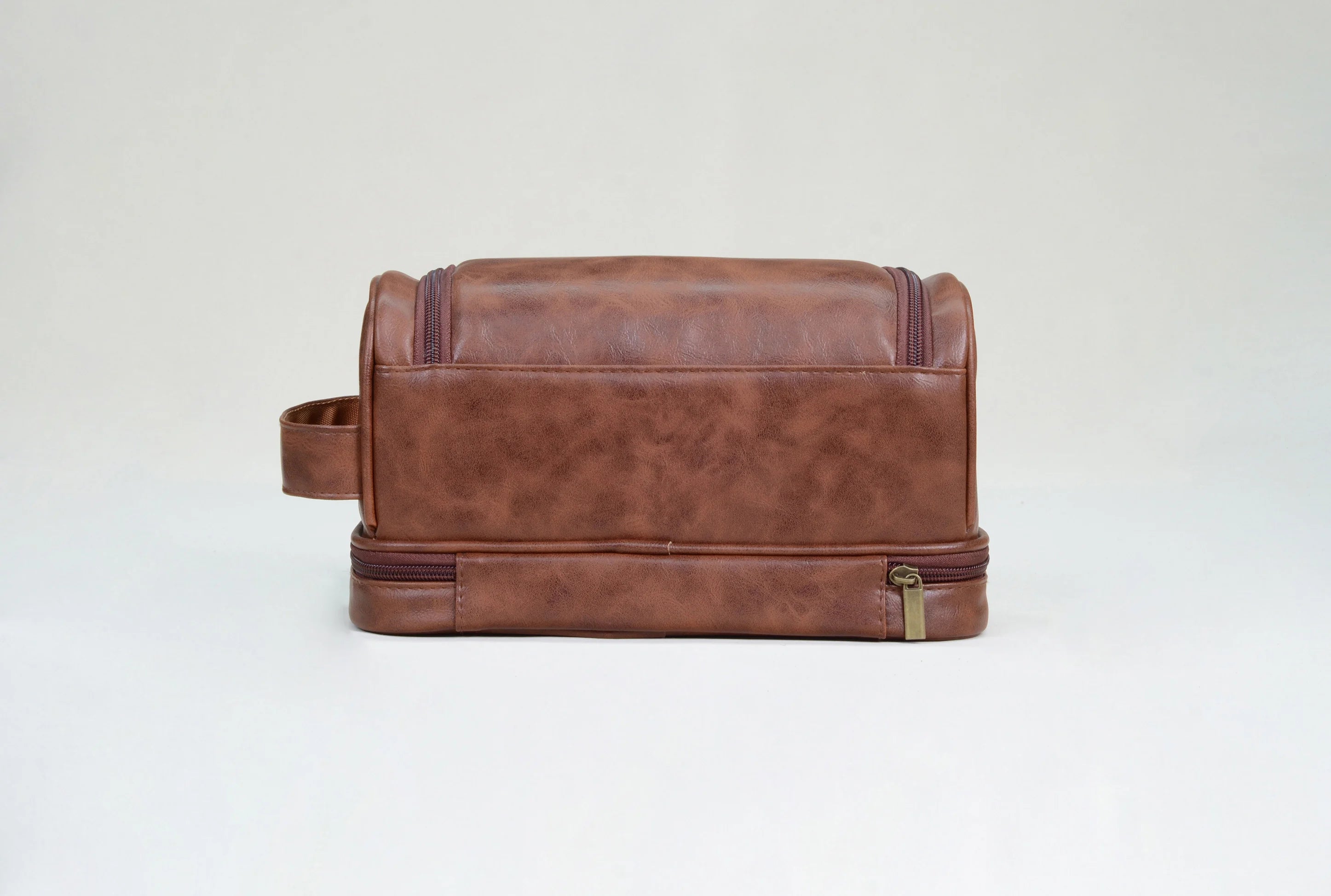 Men's Leather Toiletry Travel Kit
