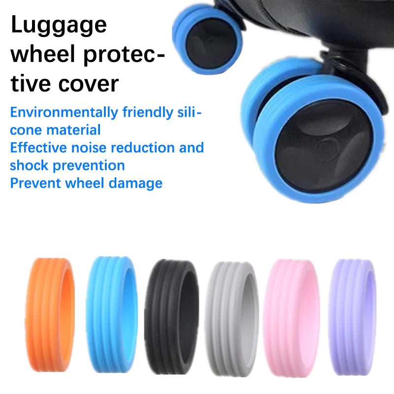 Silicone Luggage Wheel Protectors