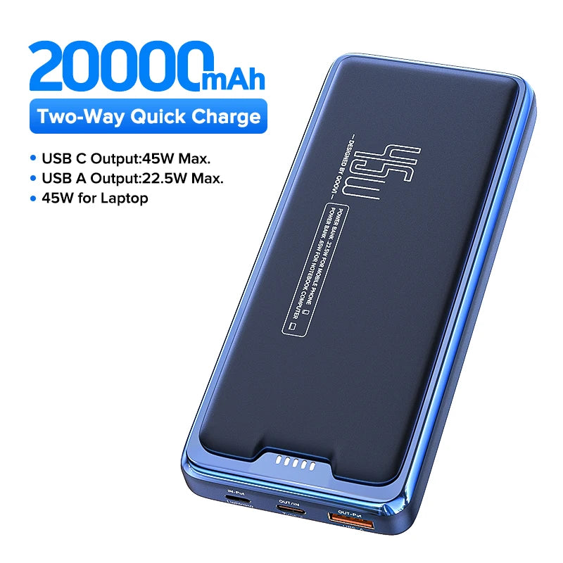 20,000mAh Fast Charging Power Bank