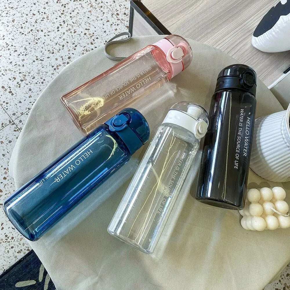 Transparent Leakproof Water Bottle