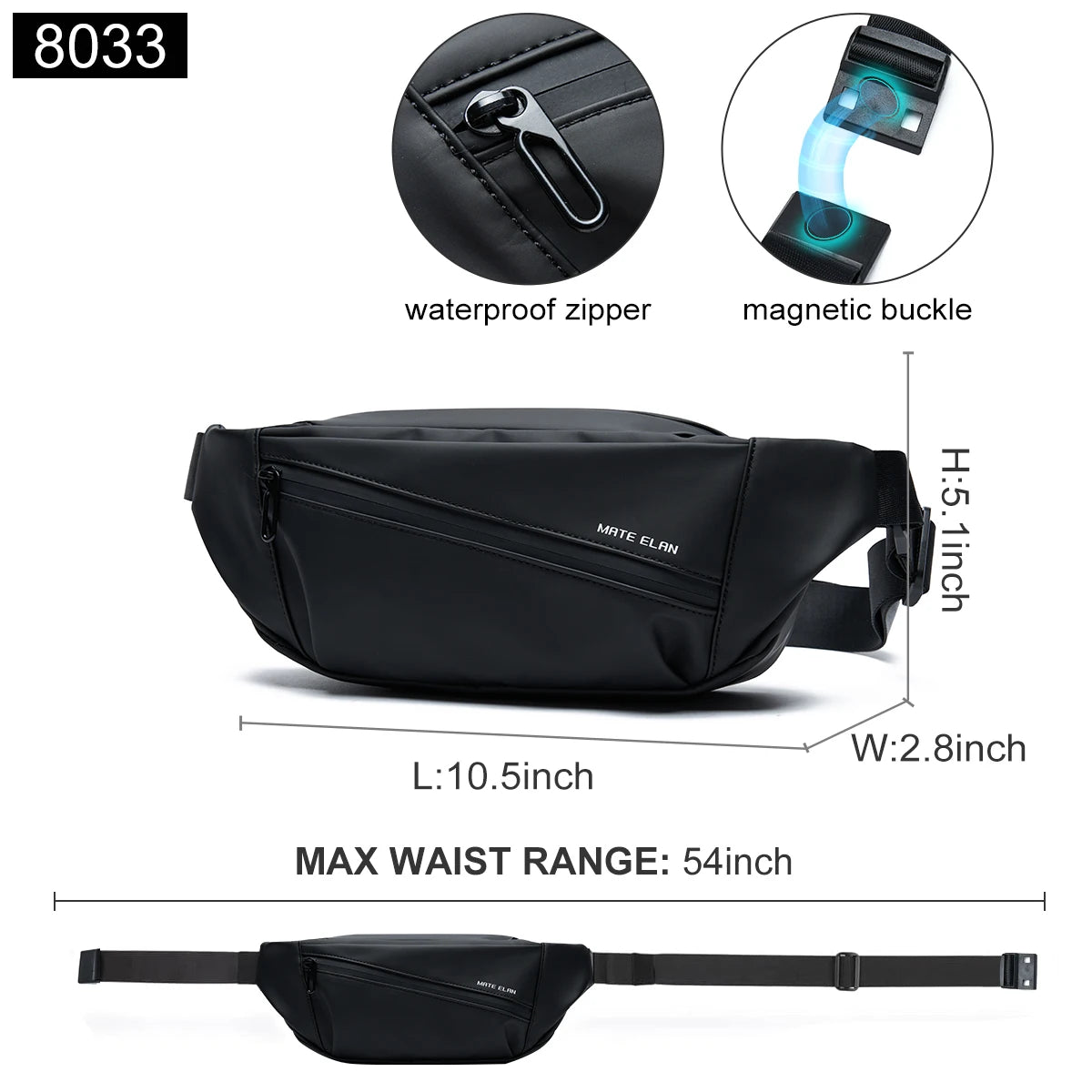 Waterproof Crossbody Sling Bag