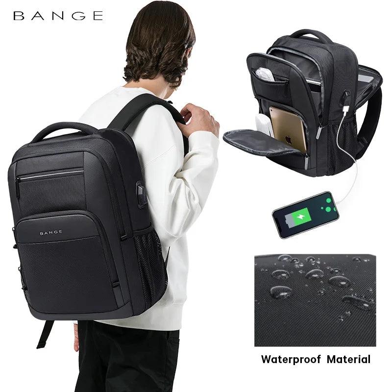 Bange Men's Laptop Travel Backpack
