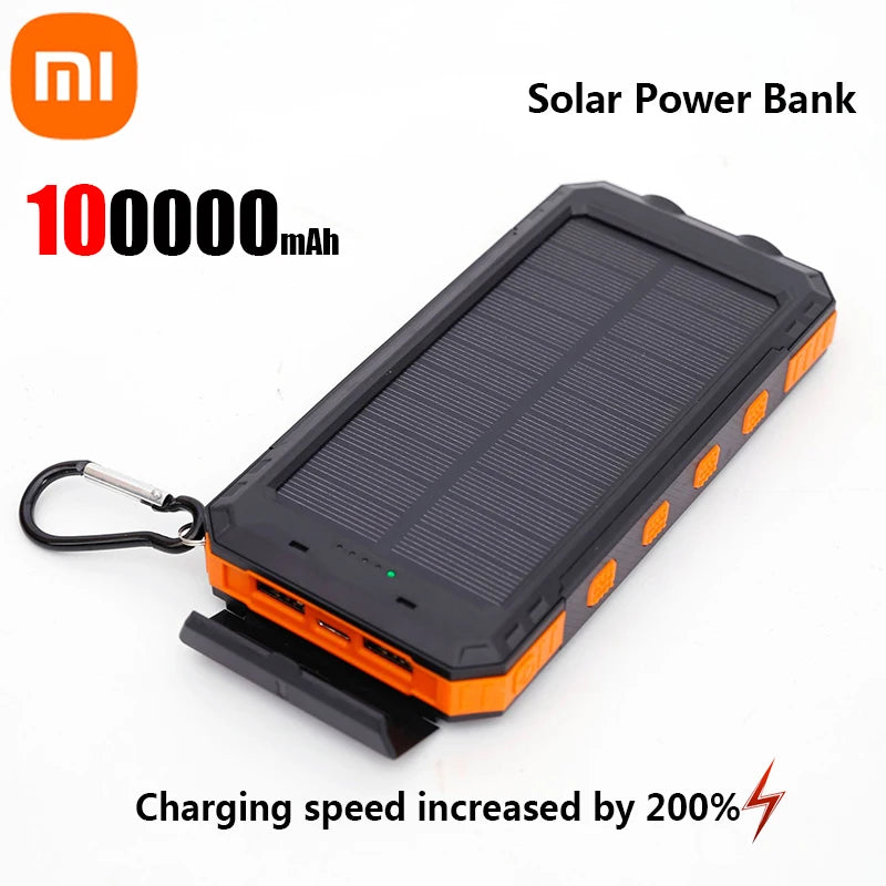 200,000mAh Solar Power Bank