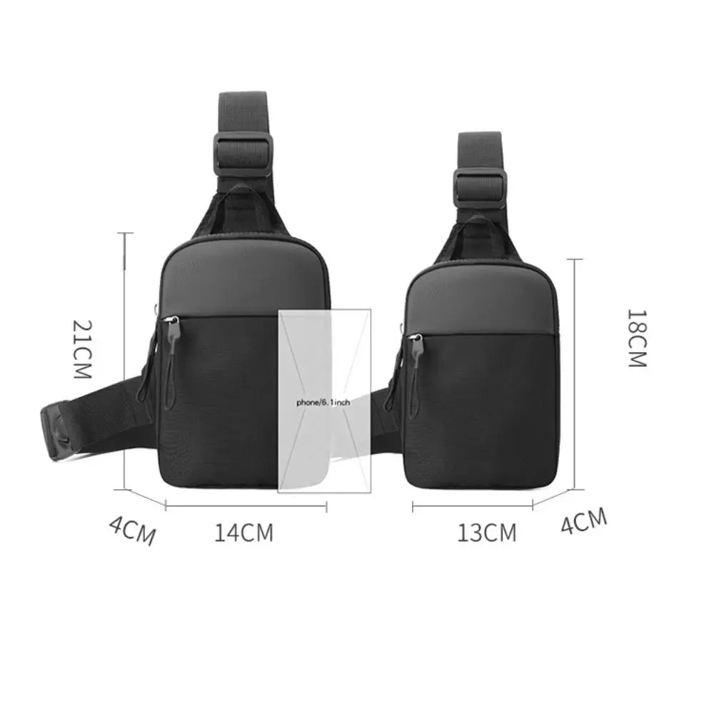 Fashion Canvas Chest Bag