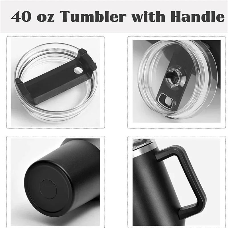40oz Stainless Steel Insulated Cup