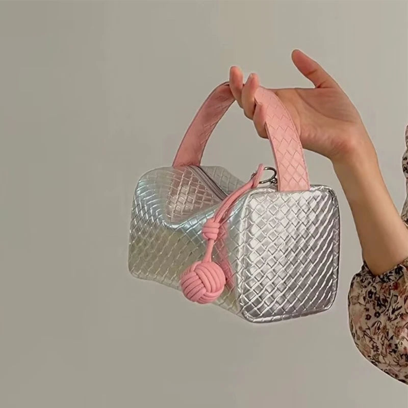 Large-Capacity PU Makeup Pouch