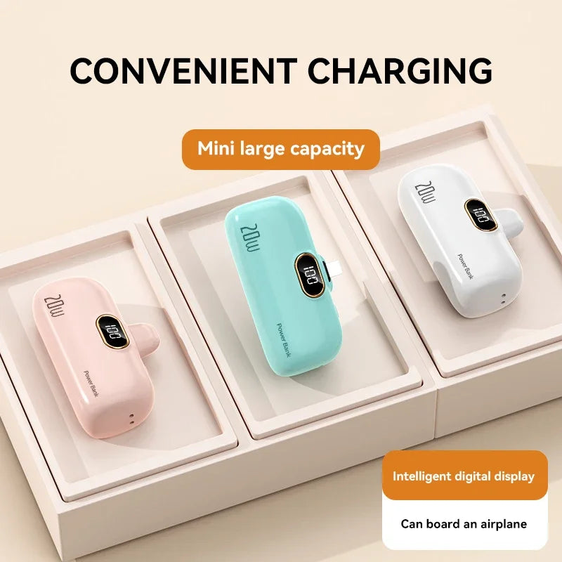 30,000mAh Mini Portable Power Bank