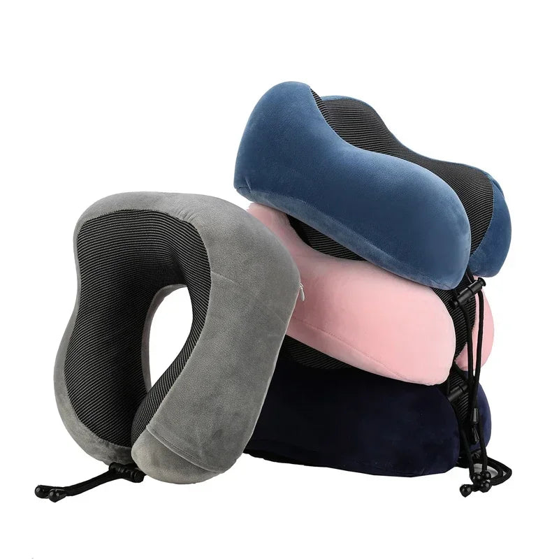 Soft Memory Foam U-Shaped Neck Pillow