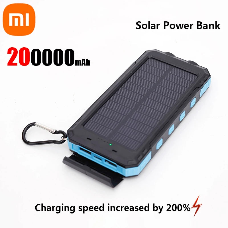 200,000mAh Solar Power Bank