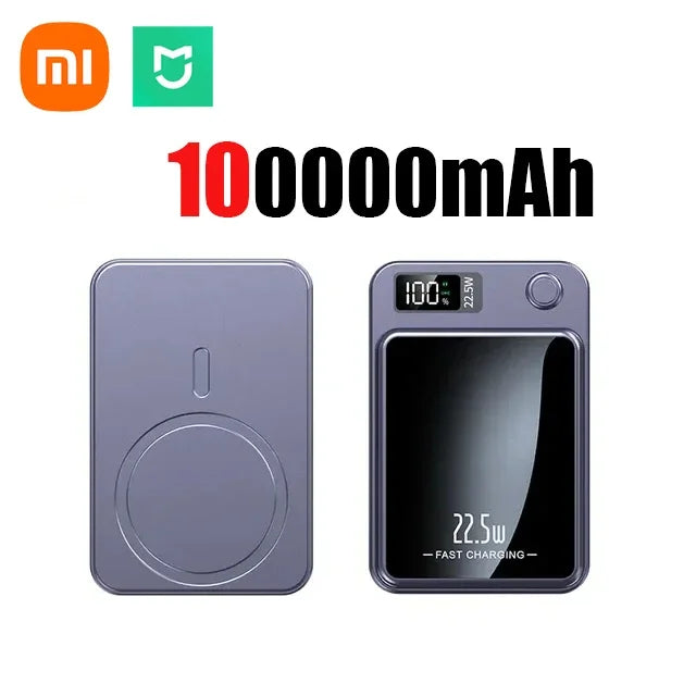 100,000mAh Magnetic Wireless Power Bank