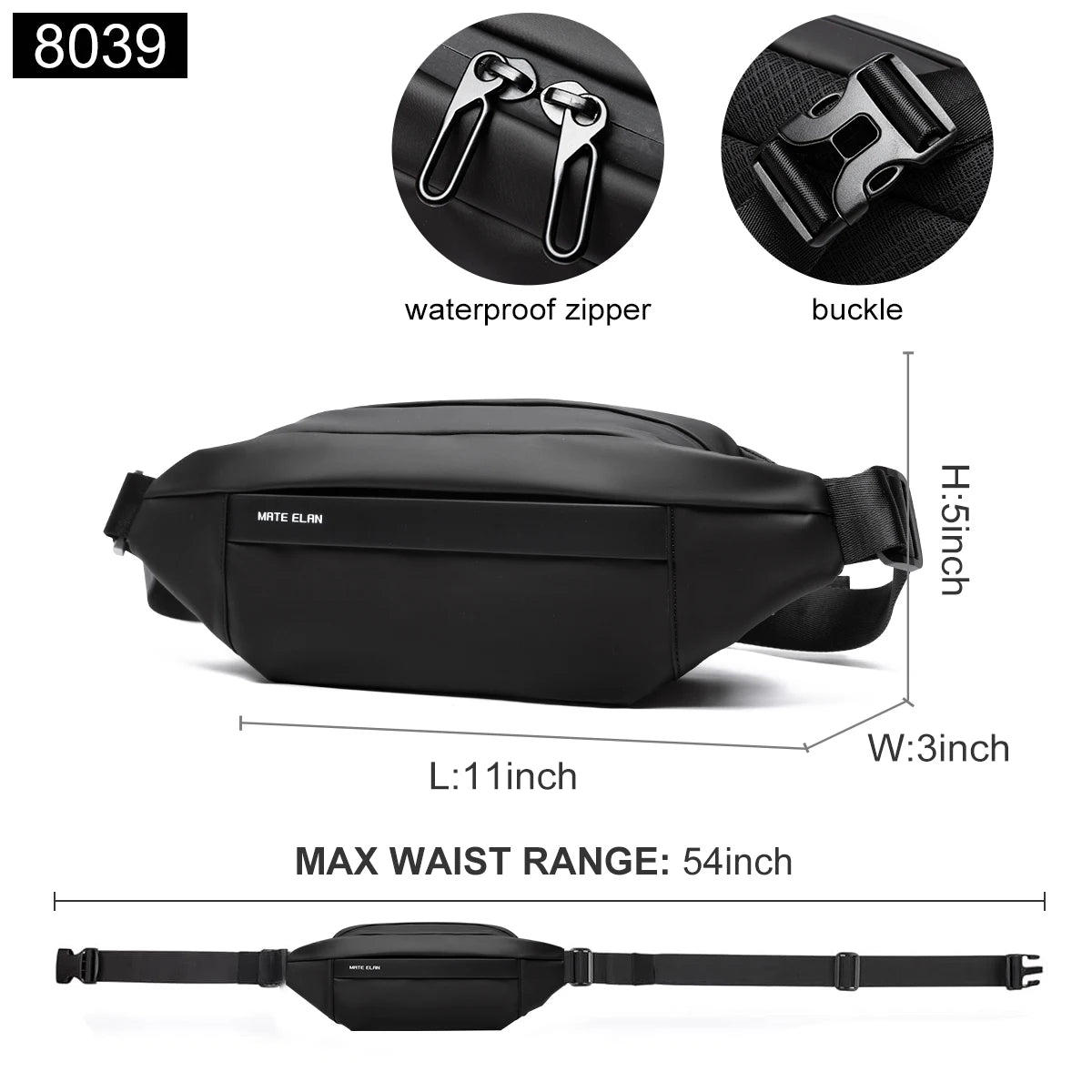 Waterproof Crossbody Sling Bag