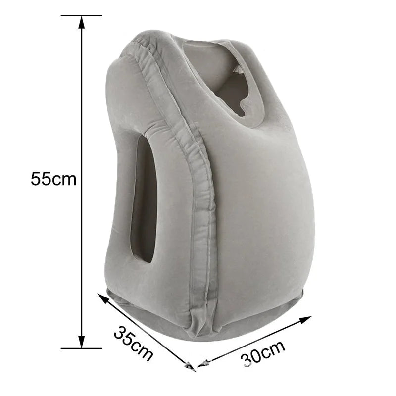 Upgraded Inflatable Travel Neck Pillow