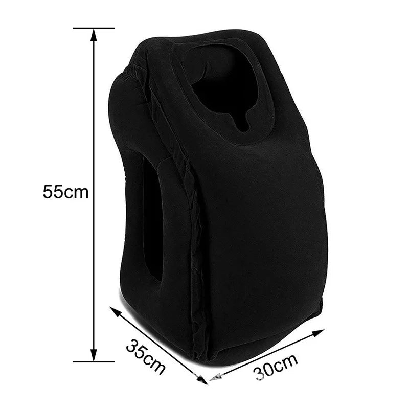 Upgraded Inflatable Travel Neck Pillow