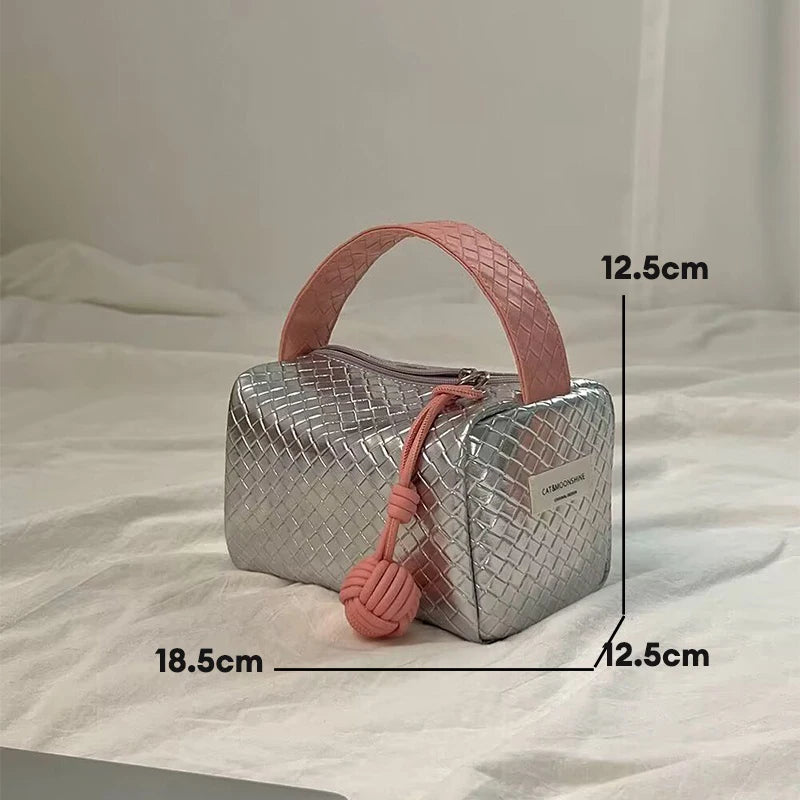 Large-Capacity PU Makeup Pouch