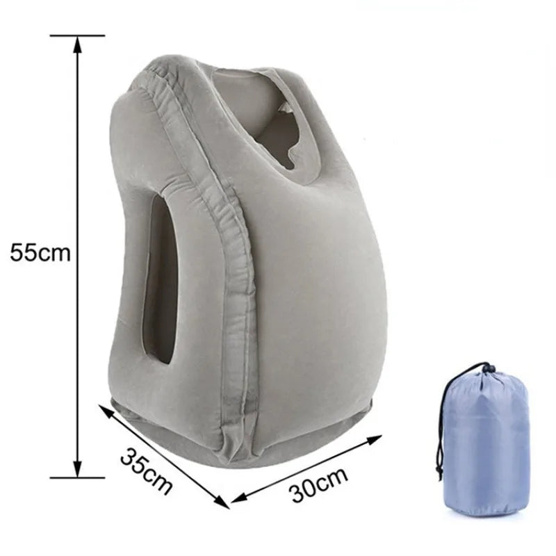Upgraded Inflatable Travel Neck Pillow