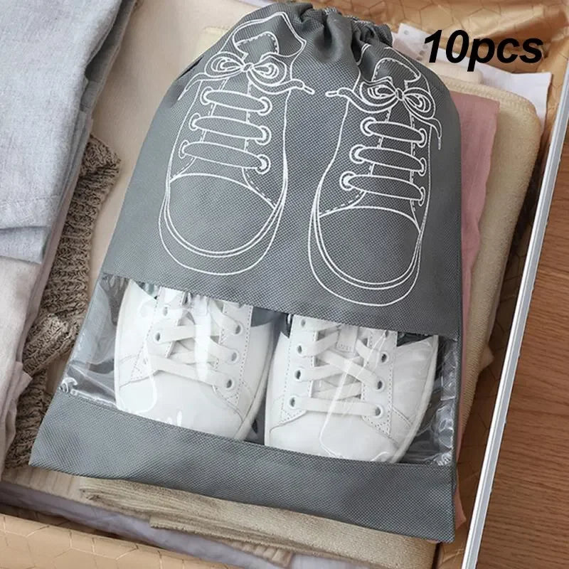Portable Shoe Storage Bags (5/10pcs)