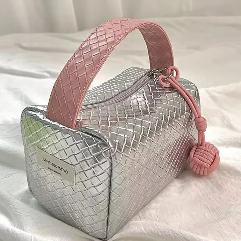 Large-Capacity PU Makeup Pouch