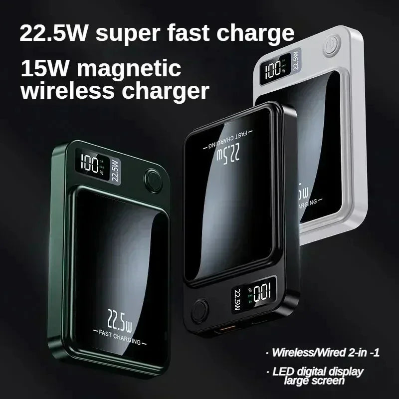 100,000mAh Magnetic Wireless Power Bank