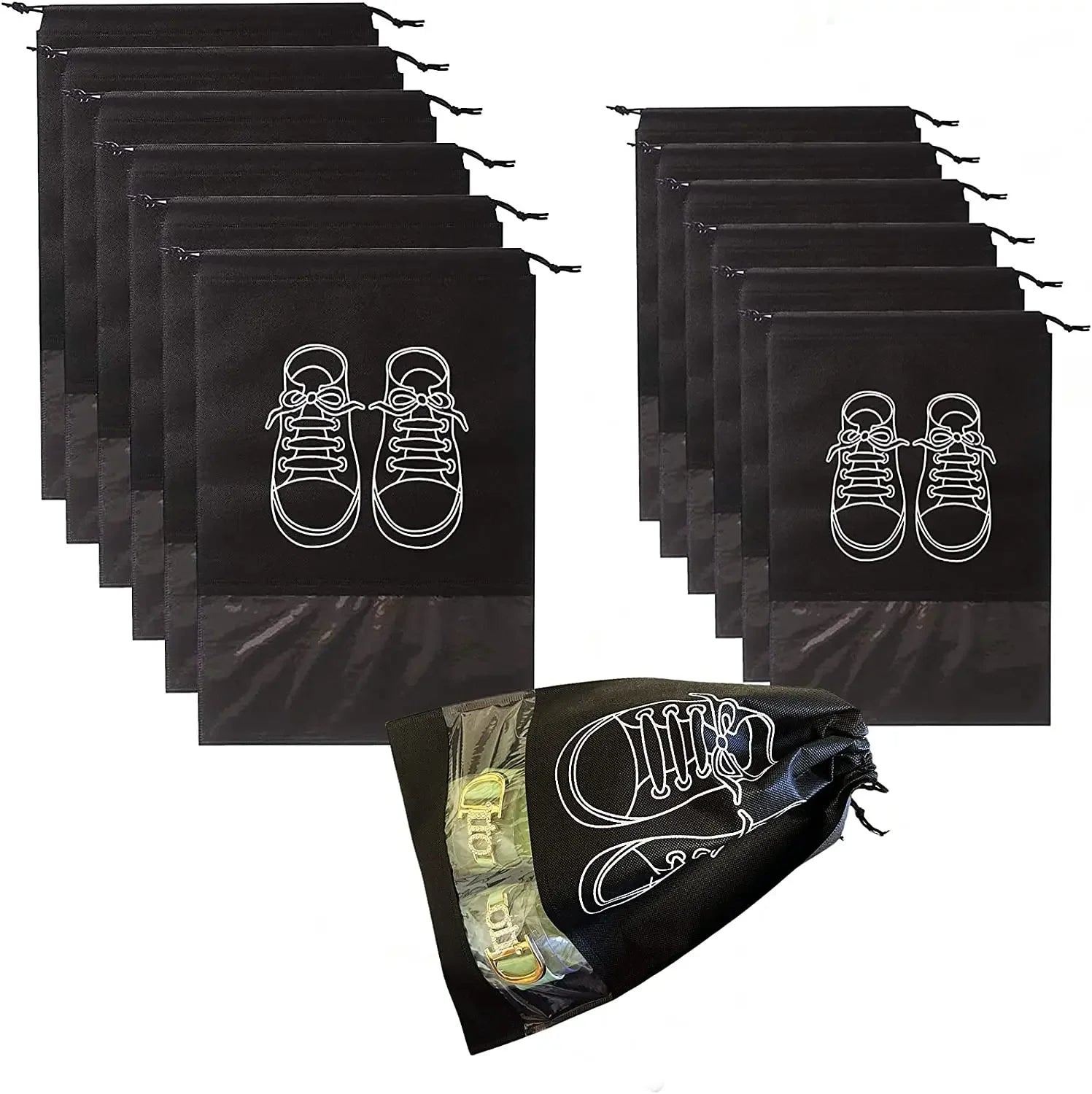 Portable Shoe Storage Organizer Bags