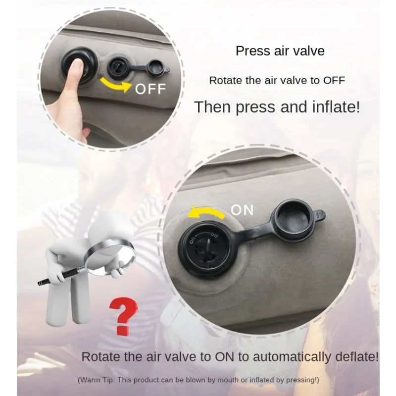 Upgraded Inflatable Travel Neck Pillow