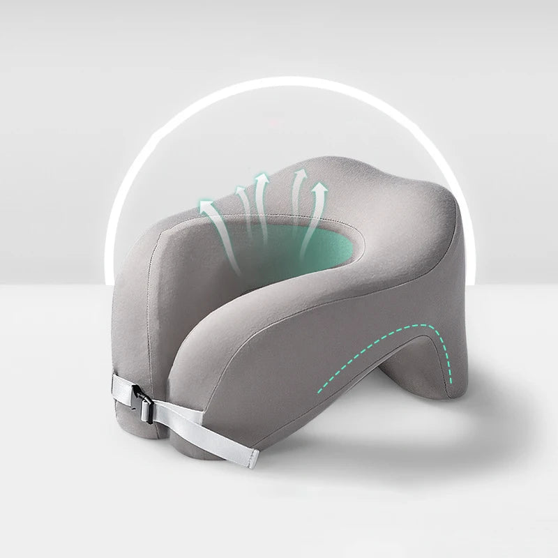 Pure Memory Foam U-Shape Travel Pillow