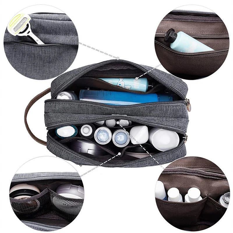 Large-Capacity Travel Makeup Pouch