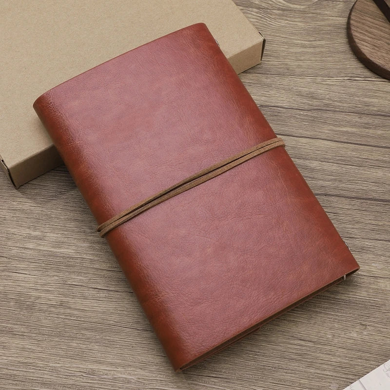 Vintage Traveler's Binder Notebook