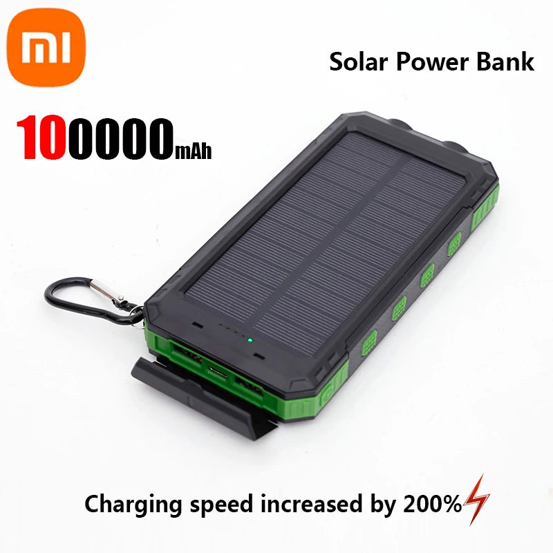 200,000mAh Solar Power Bank